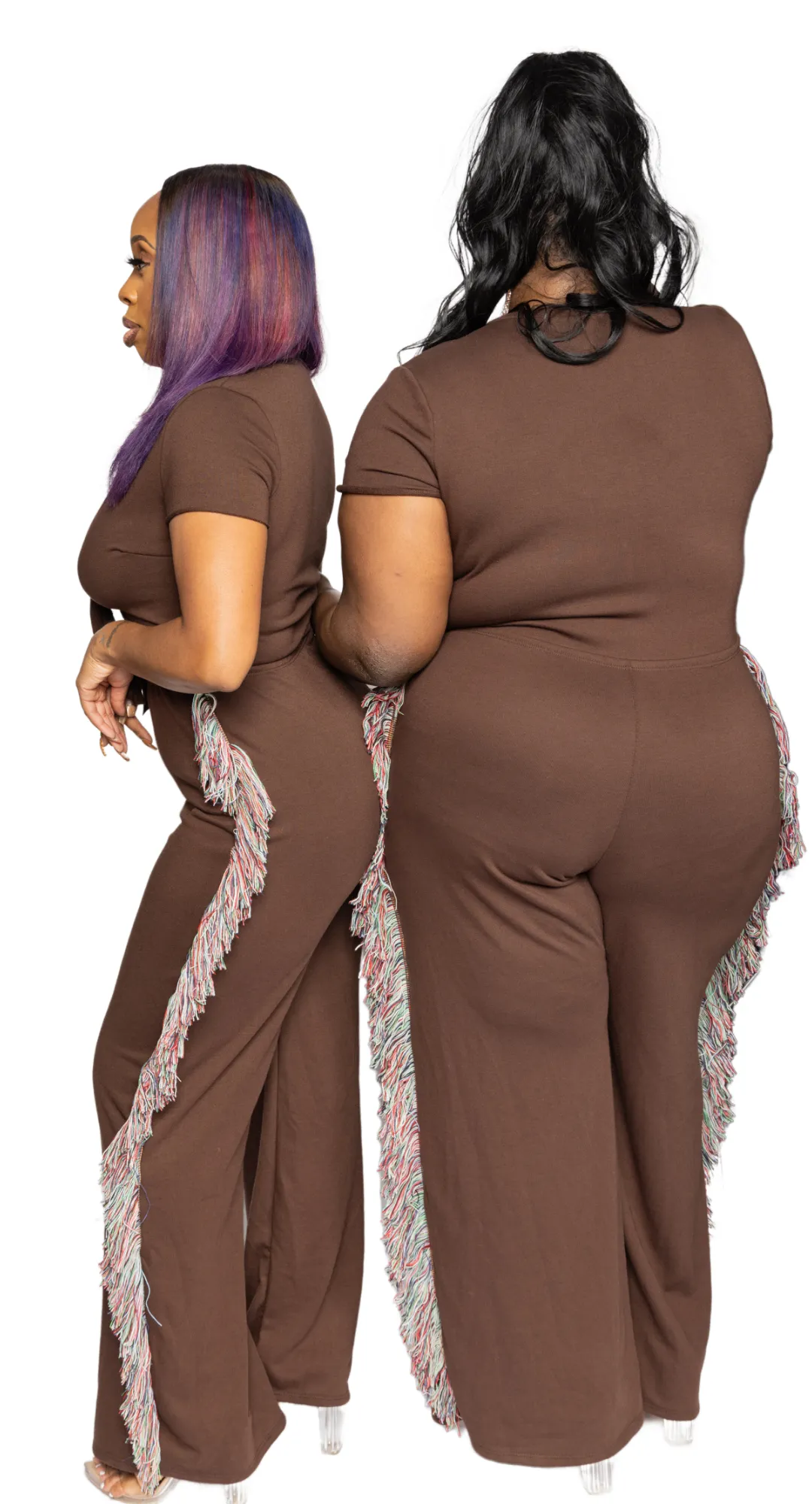 Reinforce Brown Jumpsuit