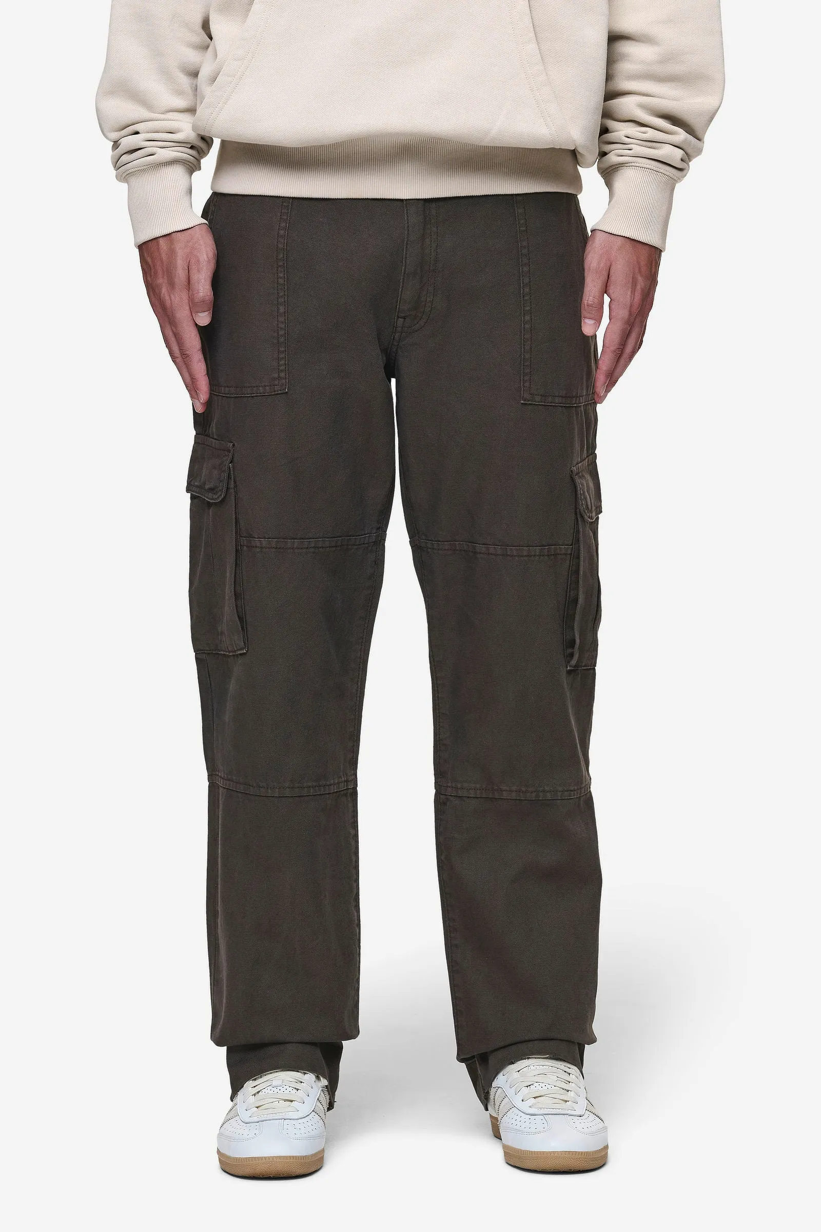 Risley Cargo Pants Dark Brown