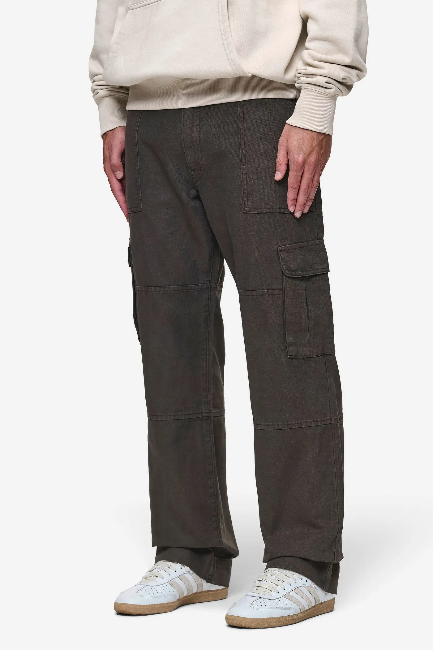 Risley Cargo Pants Dark Brown