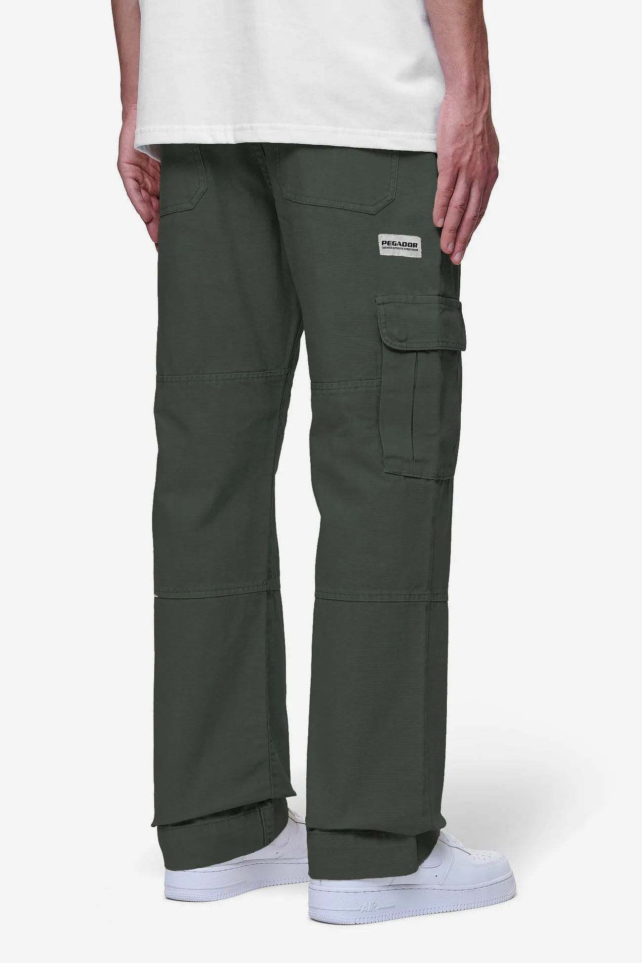 Risley Cargo Pants Olive Green