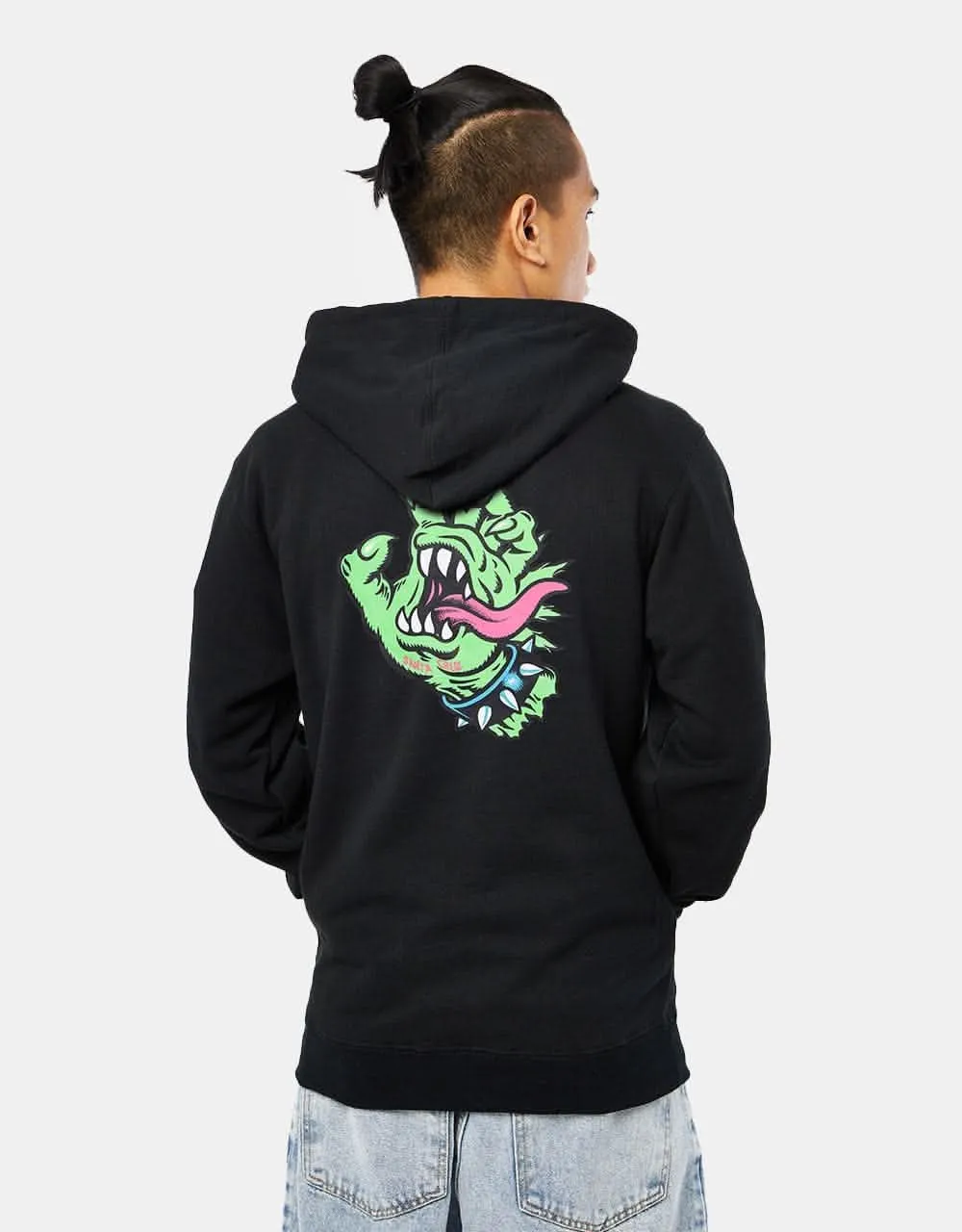 Santa Cruz Meek OG Slasher Hand Pullover Hoodie - Black