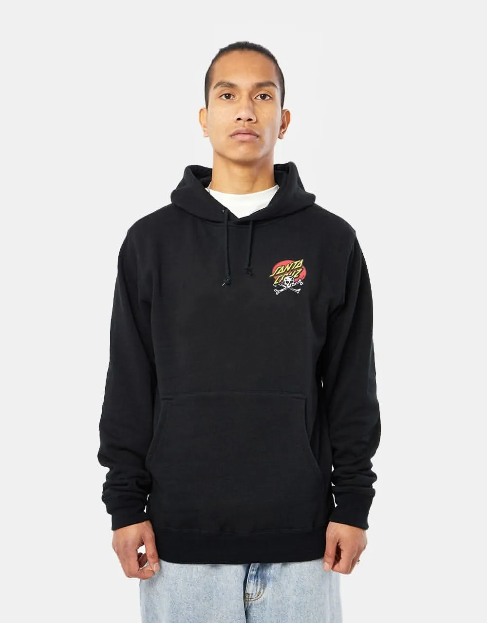 Santa Cruz Meek OG Slasher Hand Pullover Hoodie - Black