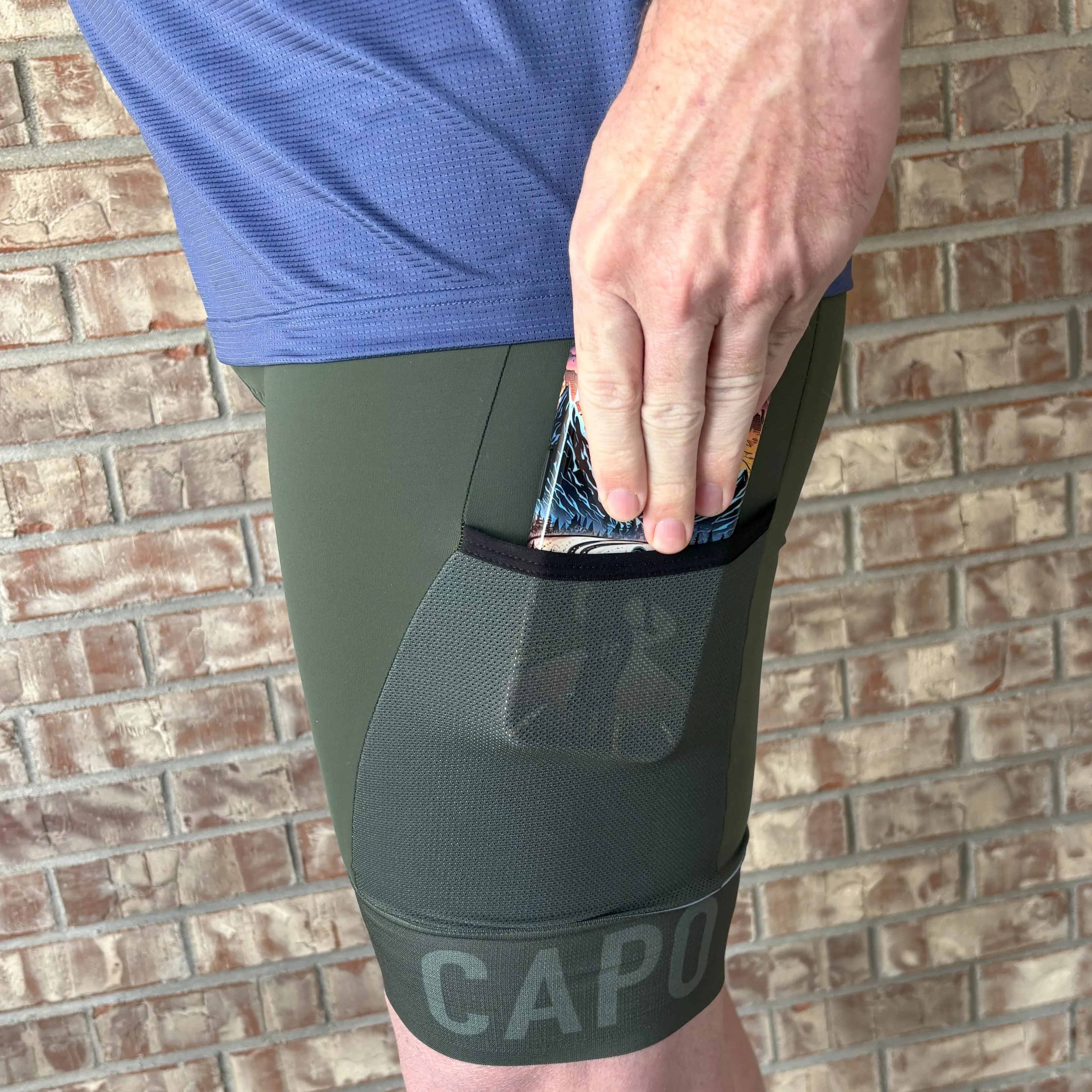 SC Race Cargo Bib Shorts - Black