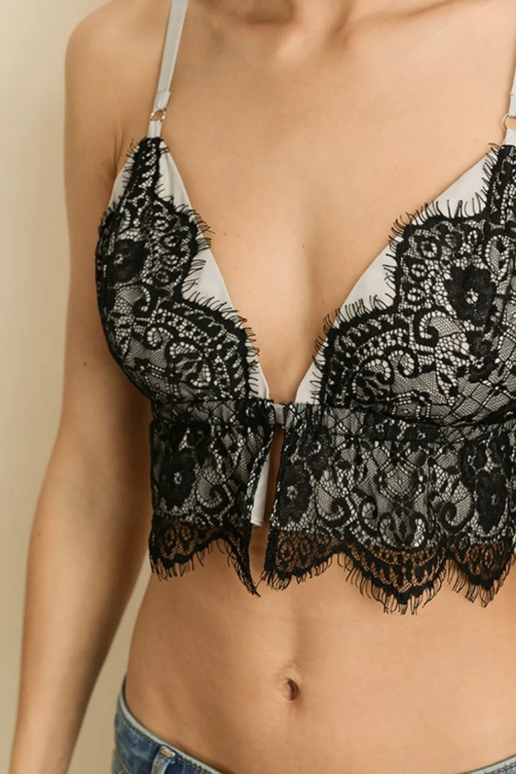 Scallop Lace Bra