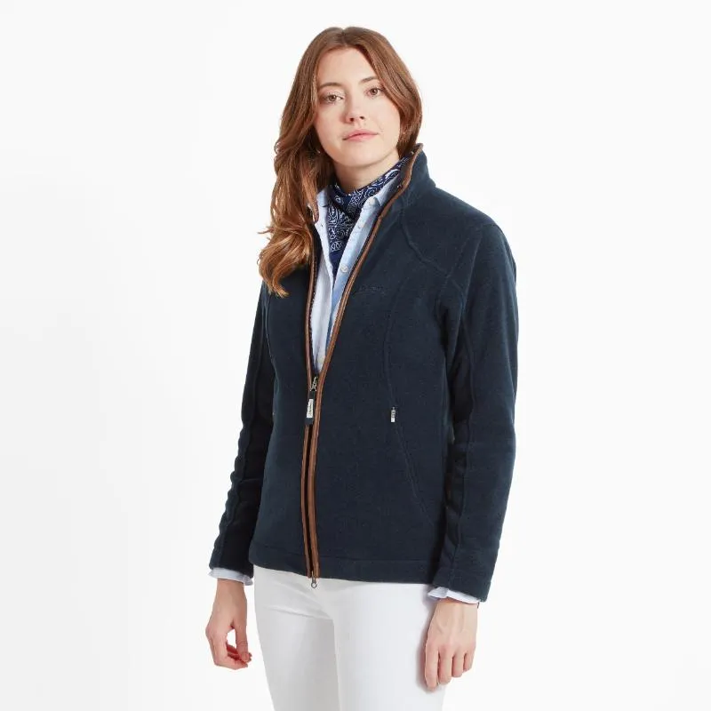 Schoffel Burley Ladies Fleece Jacket - Petrol Blue