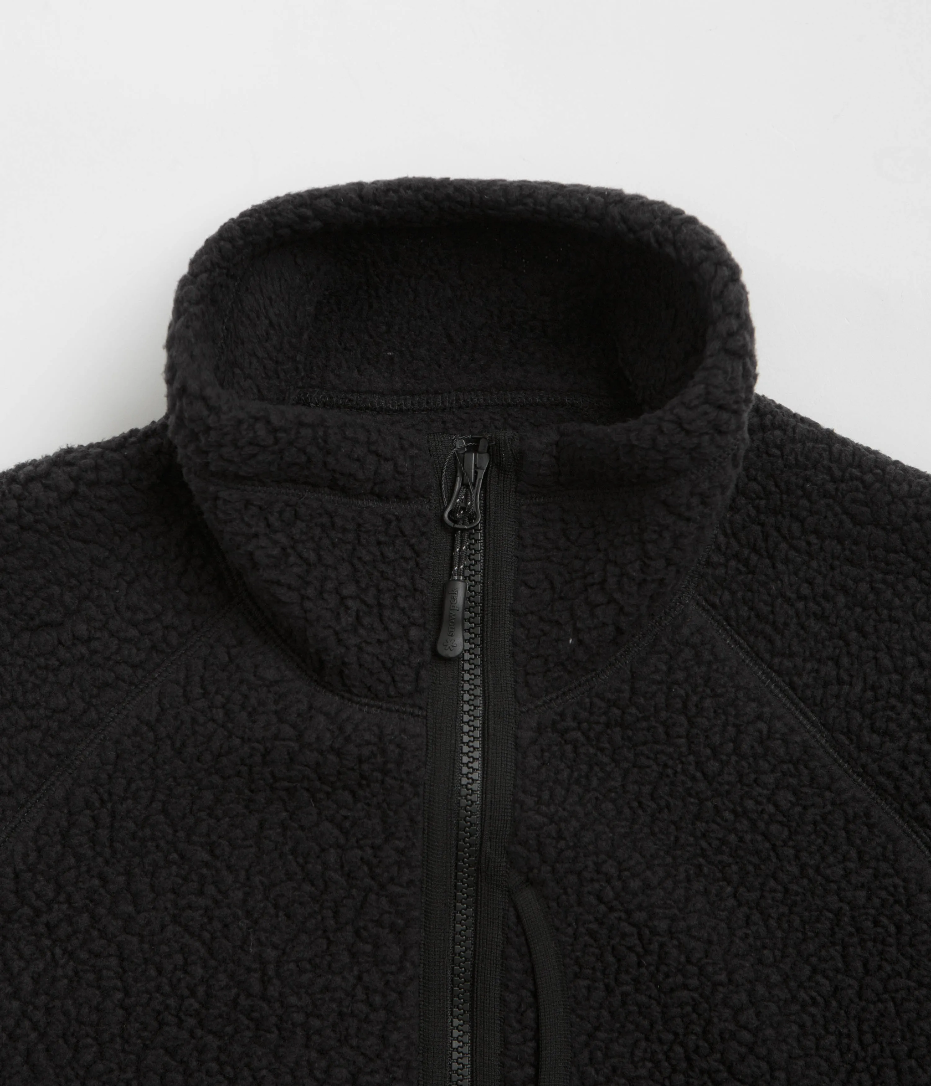 Snow Peak Thermal Boa Fleece Jacket - Black