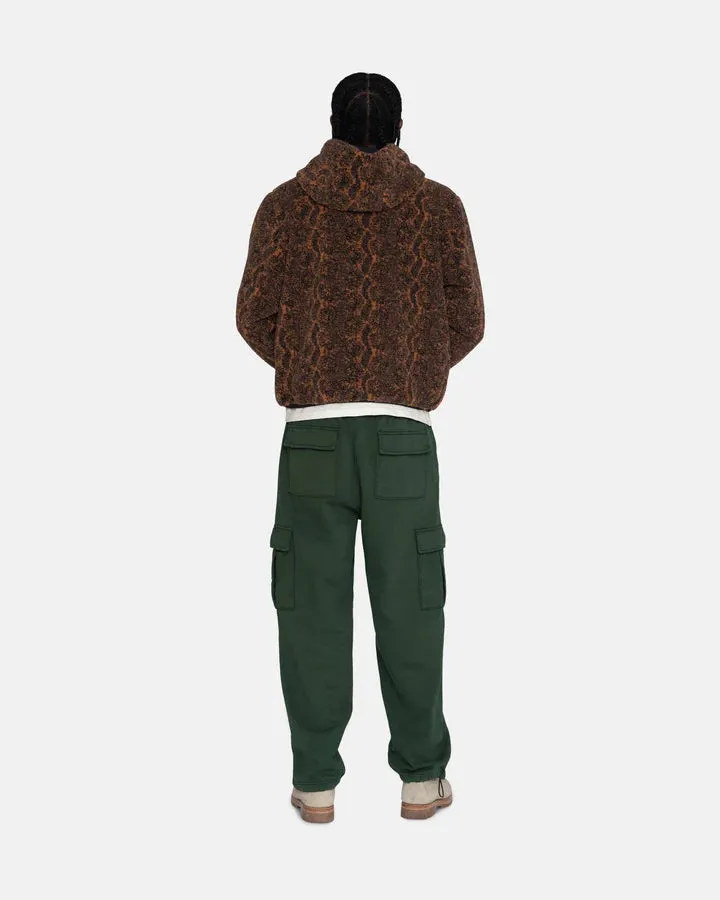 SPORT CARGO FLEECE PANT / STUSSY / FOREST