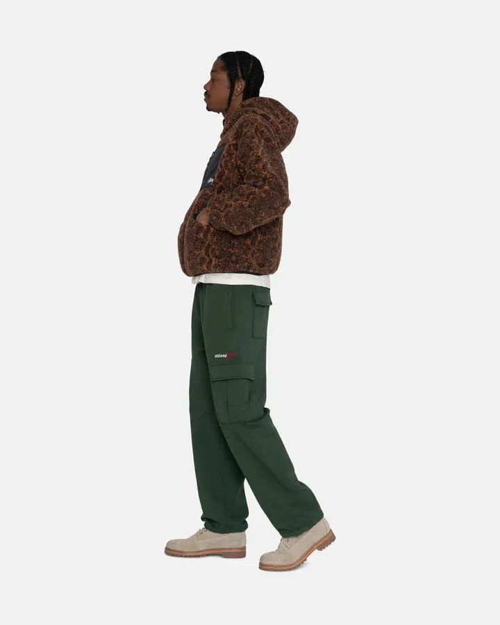 SPORT CARGO FLEECE PANT / STUSSY / FOREST