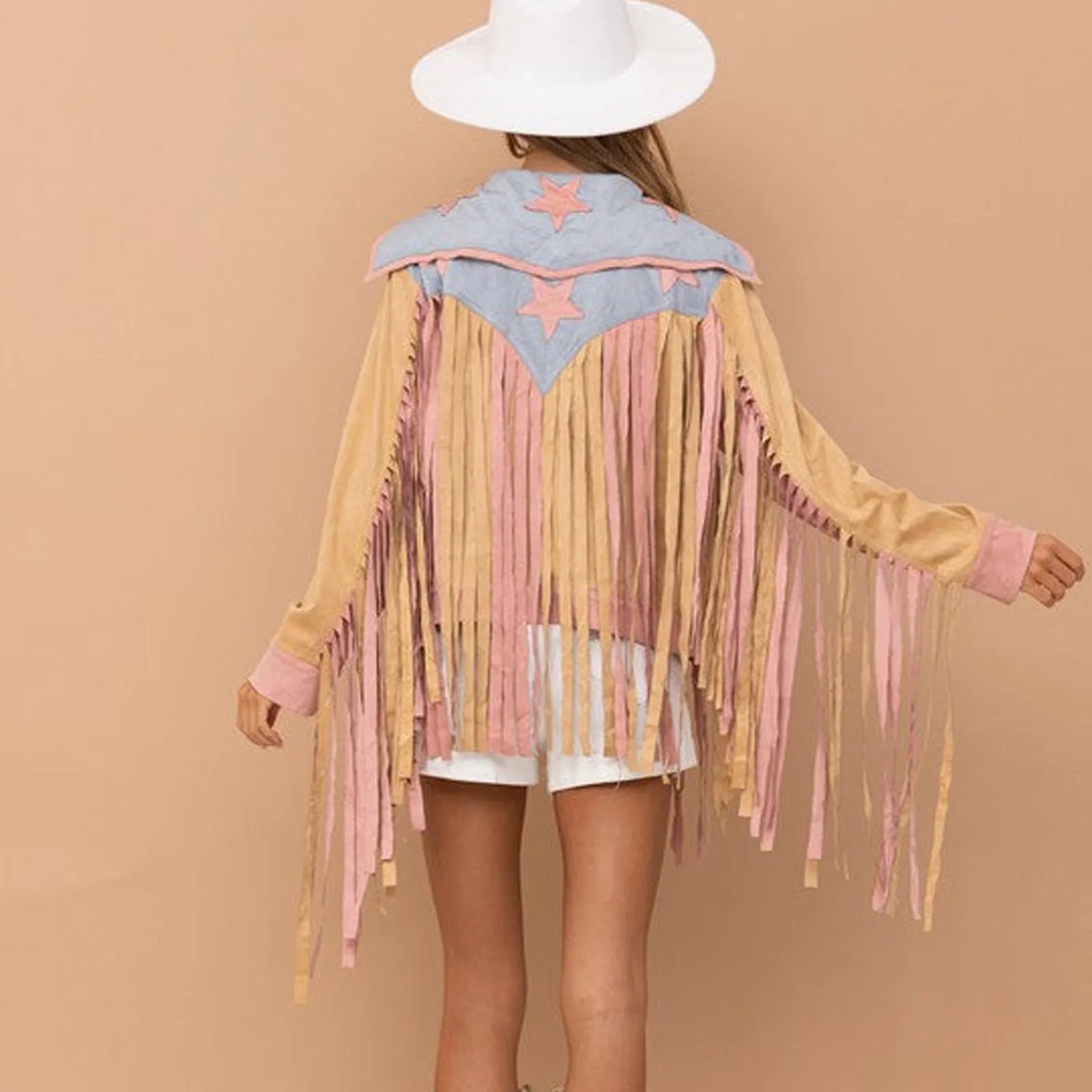 Starry Tassel Casual Jacket