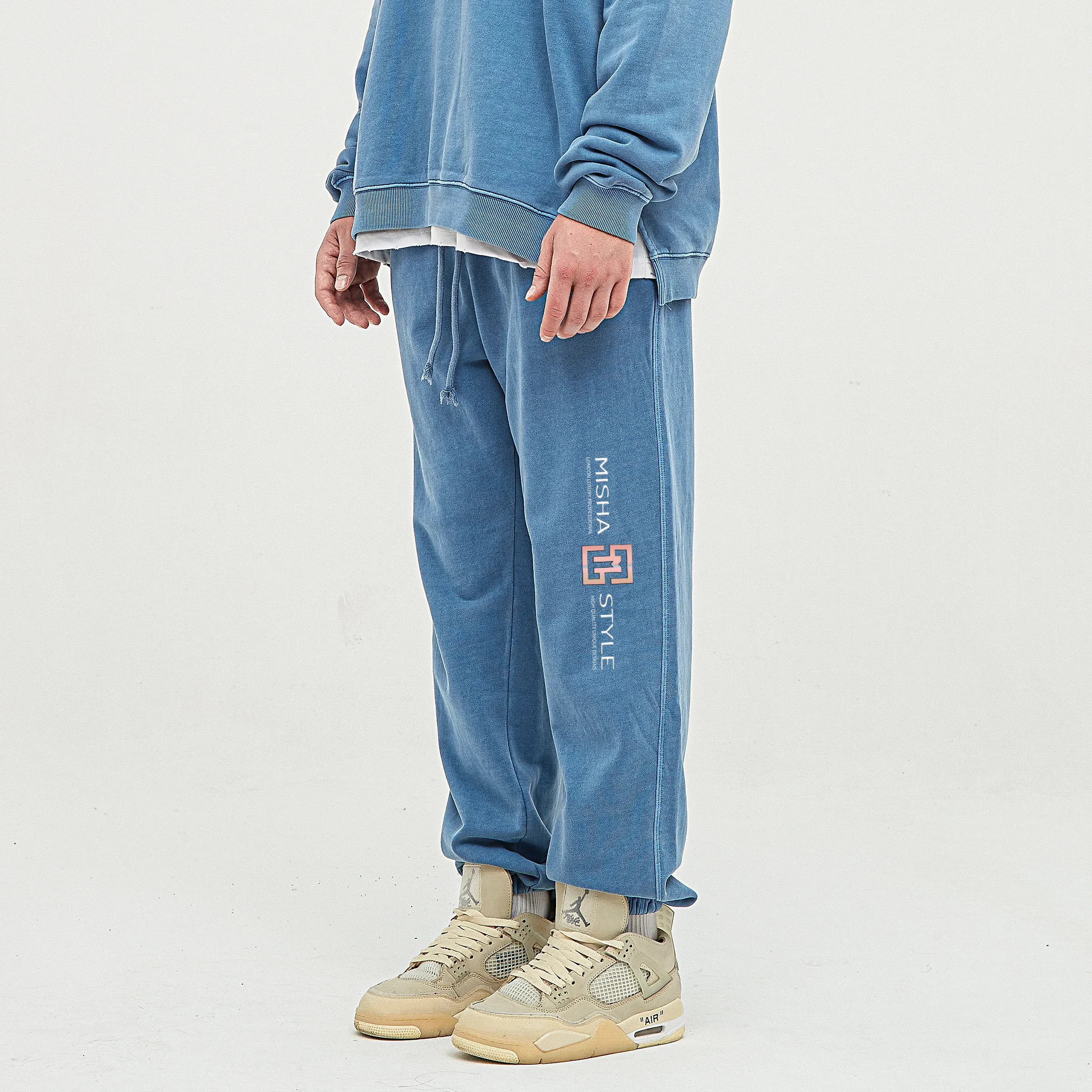 Super Heavyweight State Blue Washed Baggy Sweatpants