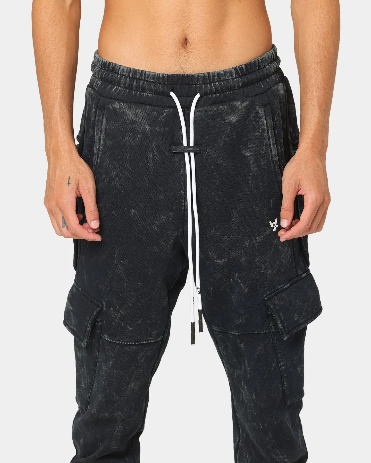 The Anti Order Anti Essential Sweat Pants Navy Crystal Water