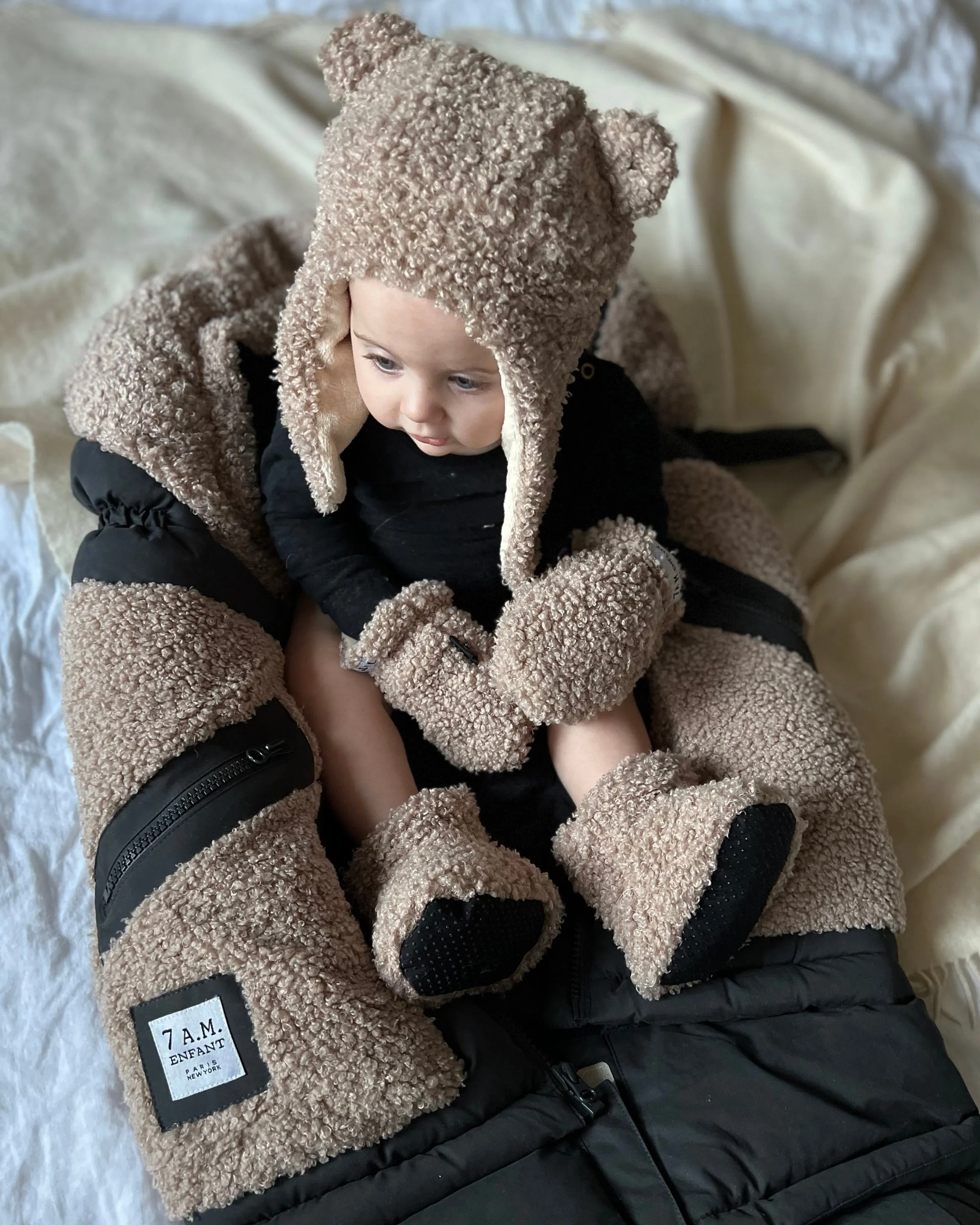 The Cub Set - Teddy | Hat & Mittens