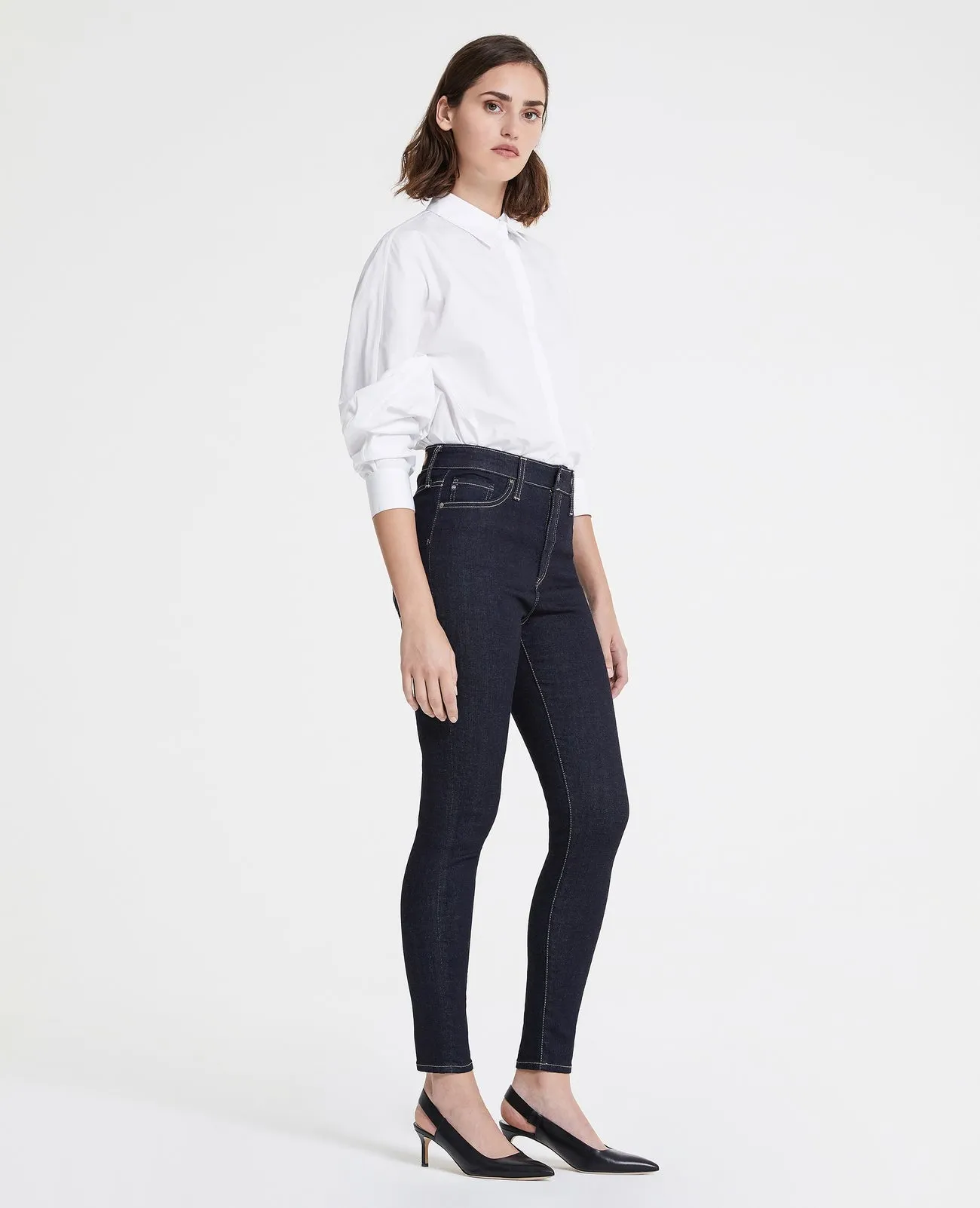 The Mila Ankle Super High-Rise ISN Jeans