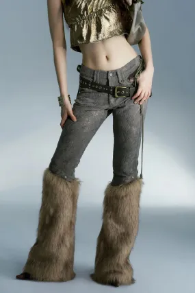 Versatile Fur Pants