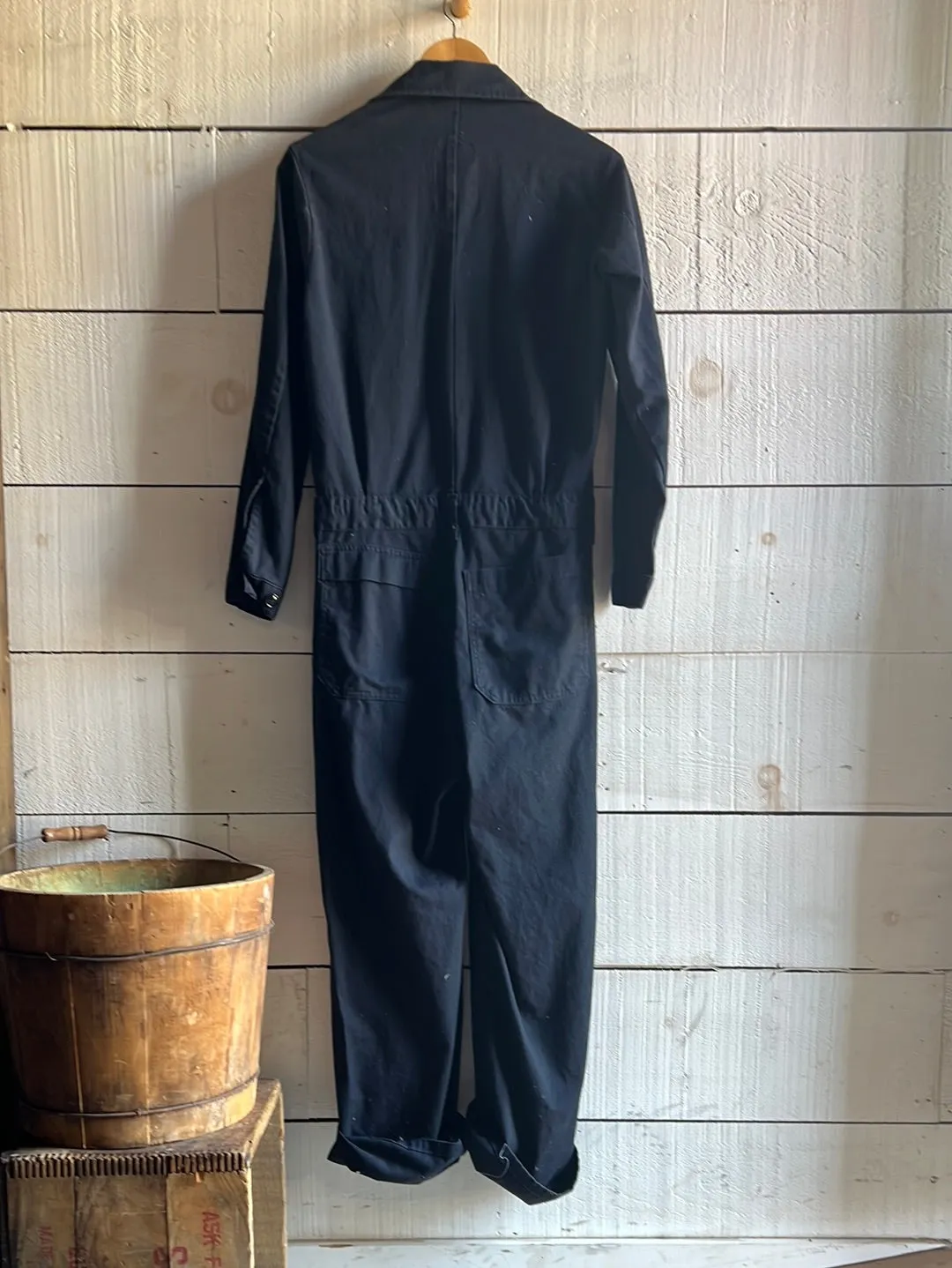 Vintage Dark Navy Coveralls