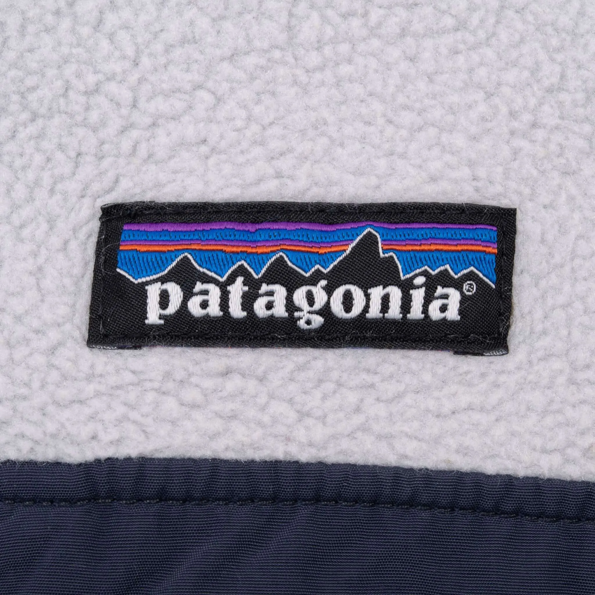 VINTAGE PATAGONIA GREY SYNCHILLA SNAP T FLEECE PULLOVER JACKET 2000S SMALL