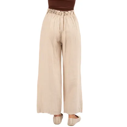 VM Linen Pants 6420 sand