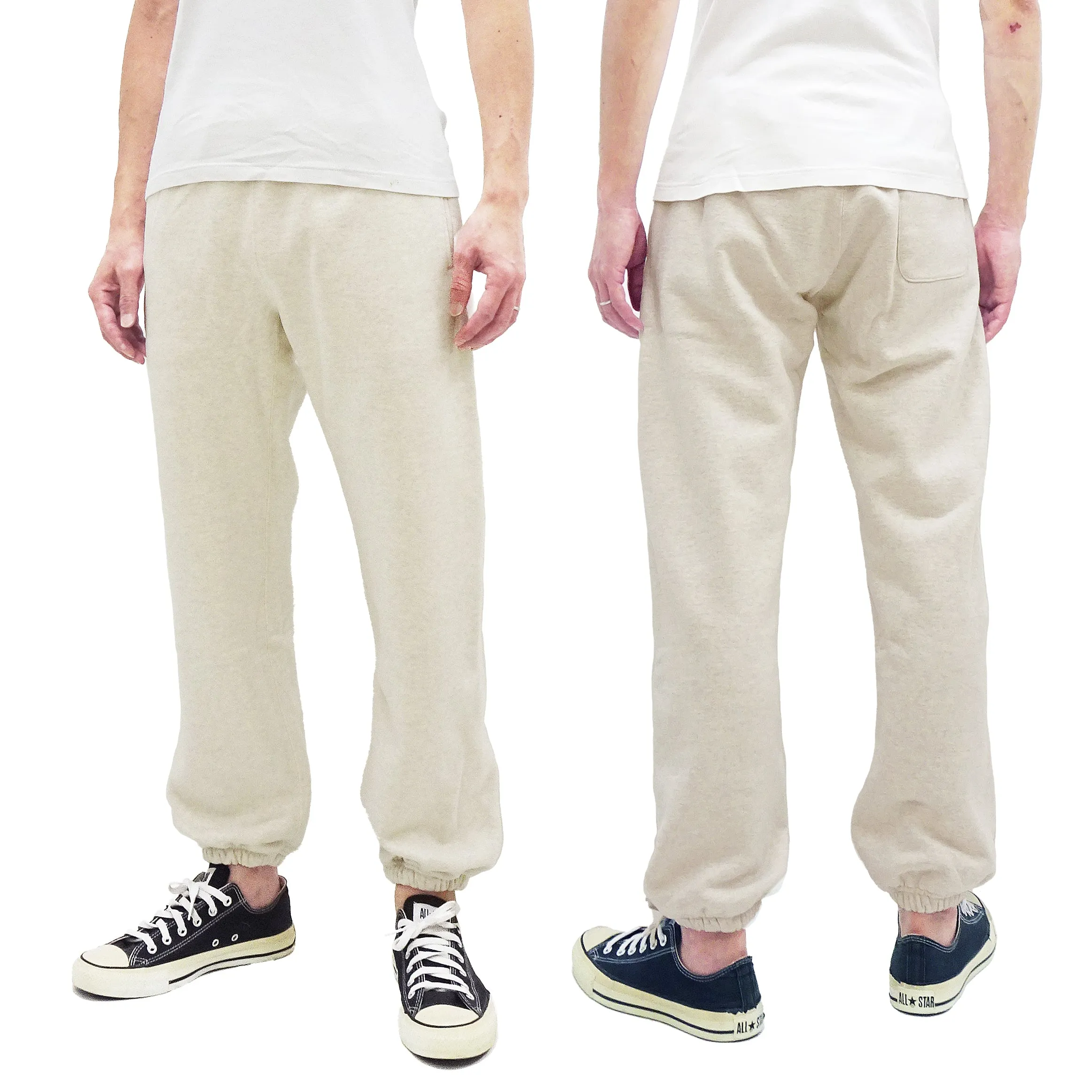 Whitesville Sweatpants Men's Drawstring Waist Sweatpants with Elastic Cuff WV49036 131 Oatmeal