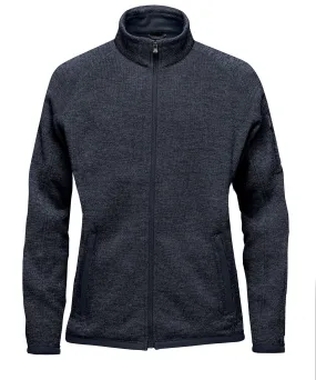 Womens Avalante full-zip fleece jacket | Navy Heather