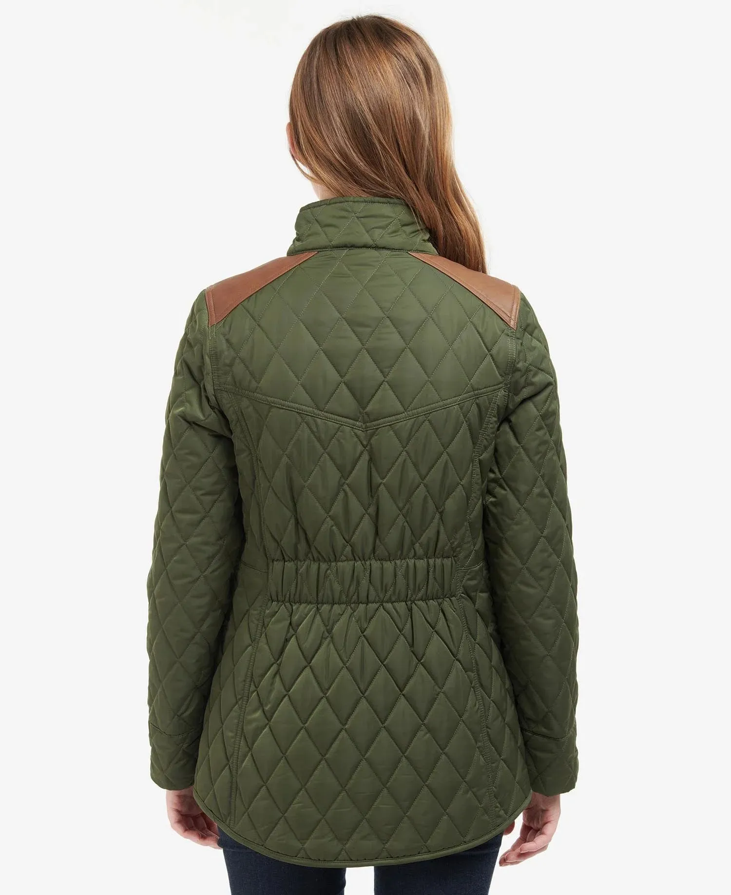 Women's Barbour | Premium Cavalry Quilt Jacket | Olive