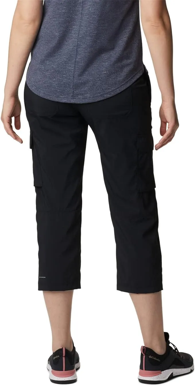 WOMEN'S SILVER RIDGE UTILITY CAPRI - BLACK