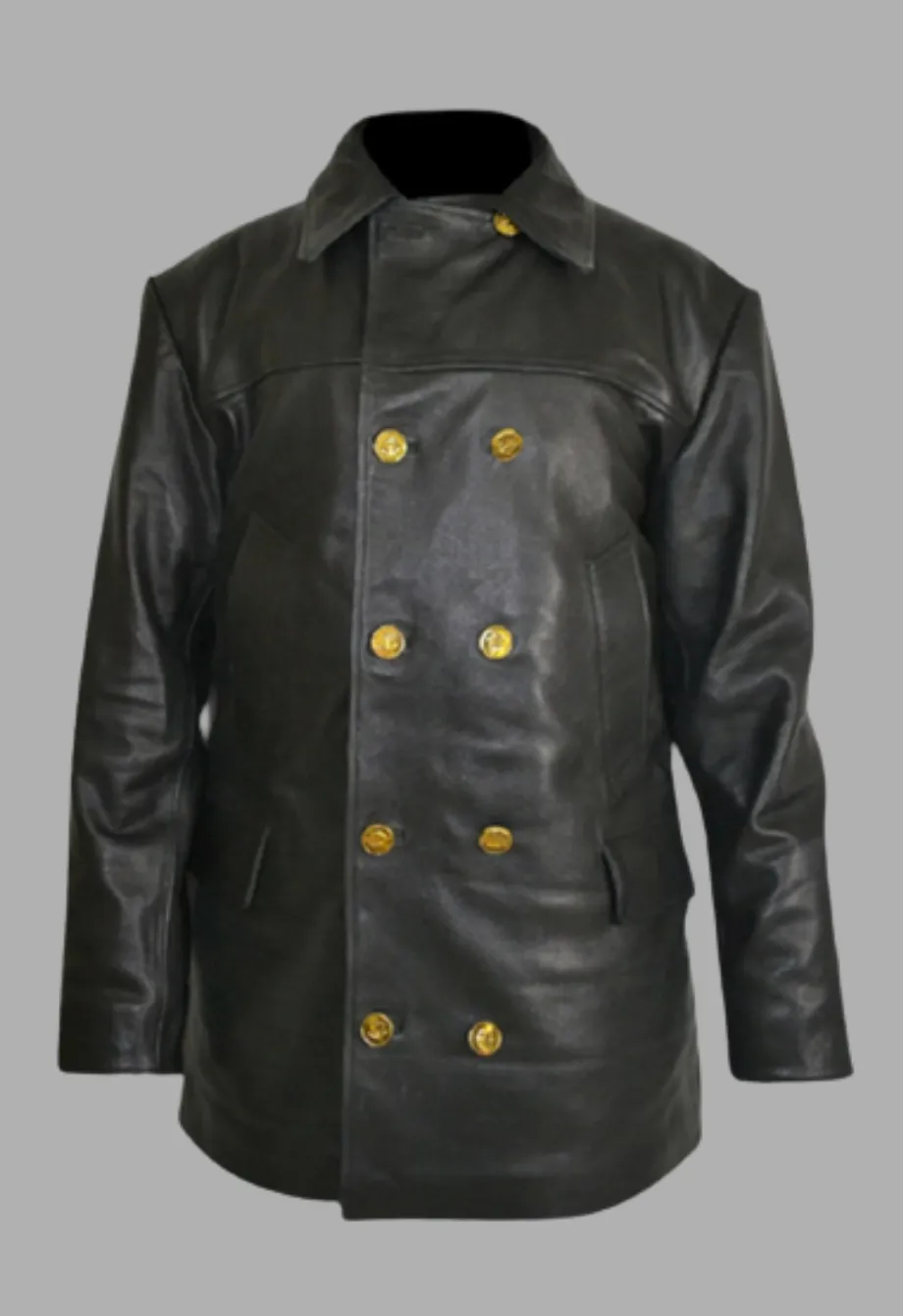 WW2 Uboat Doctor Who 3 Quarter Leather Coat