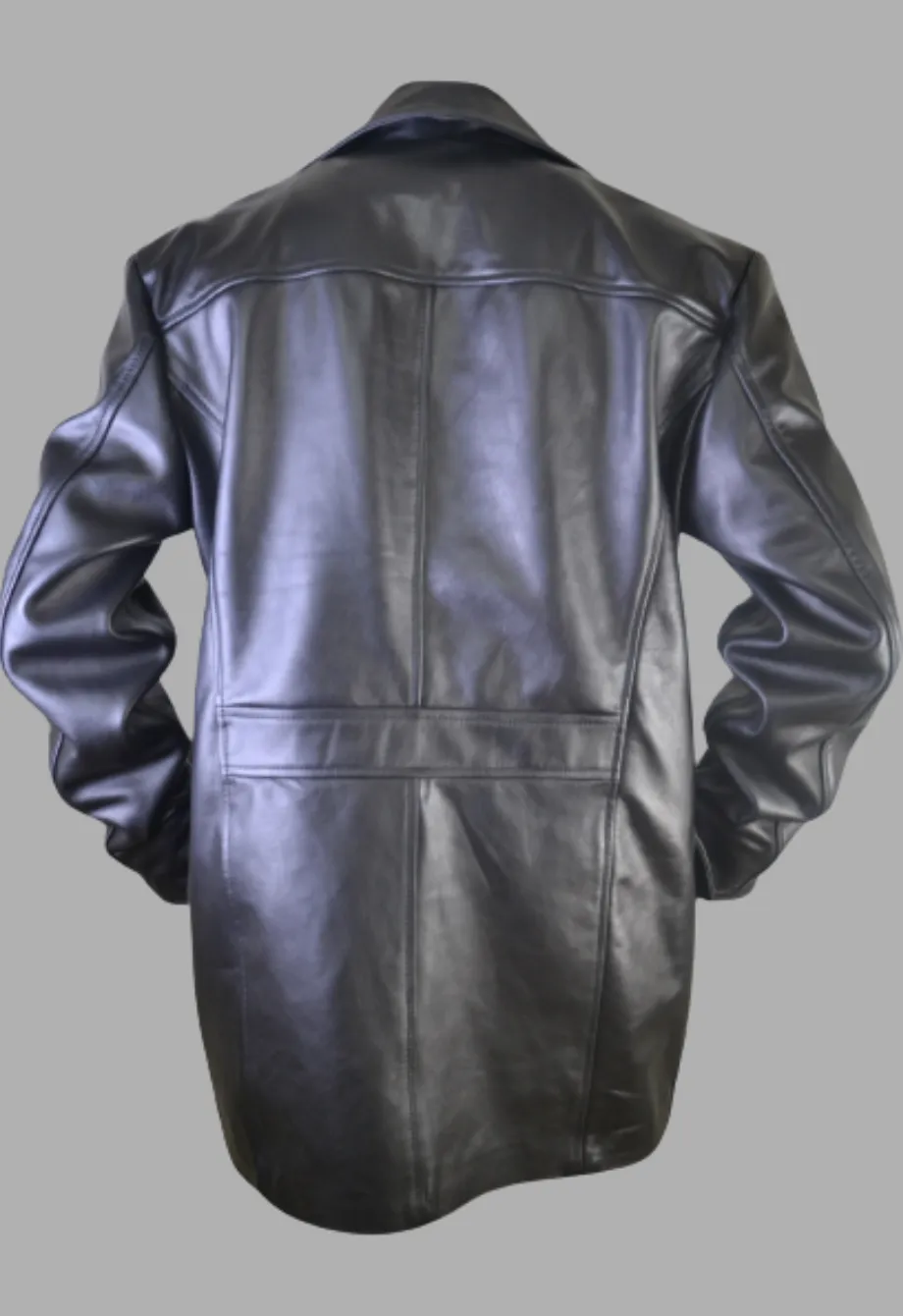 WW2 Uboat Doctor Who 3 Quarter Leather Coat