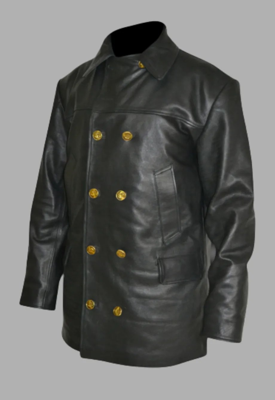 WW2 Uboat Doctor Who 3 Quarter Leather Coat