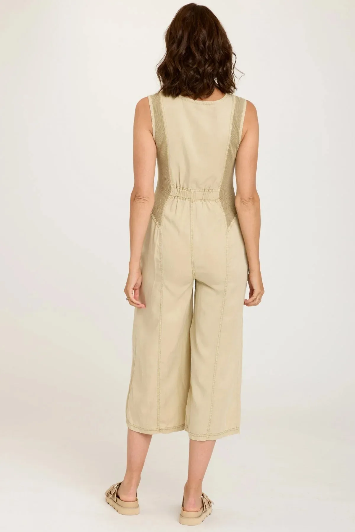 XCVI/Wearables Macgowan Crop Jumpsuit