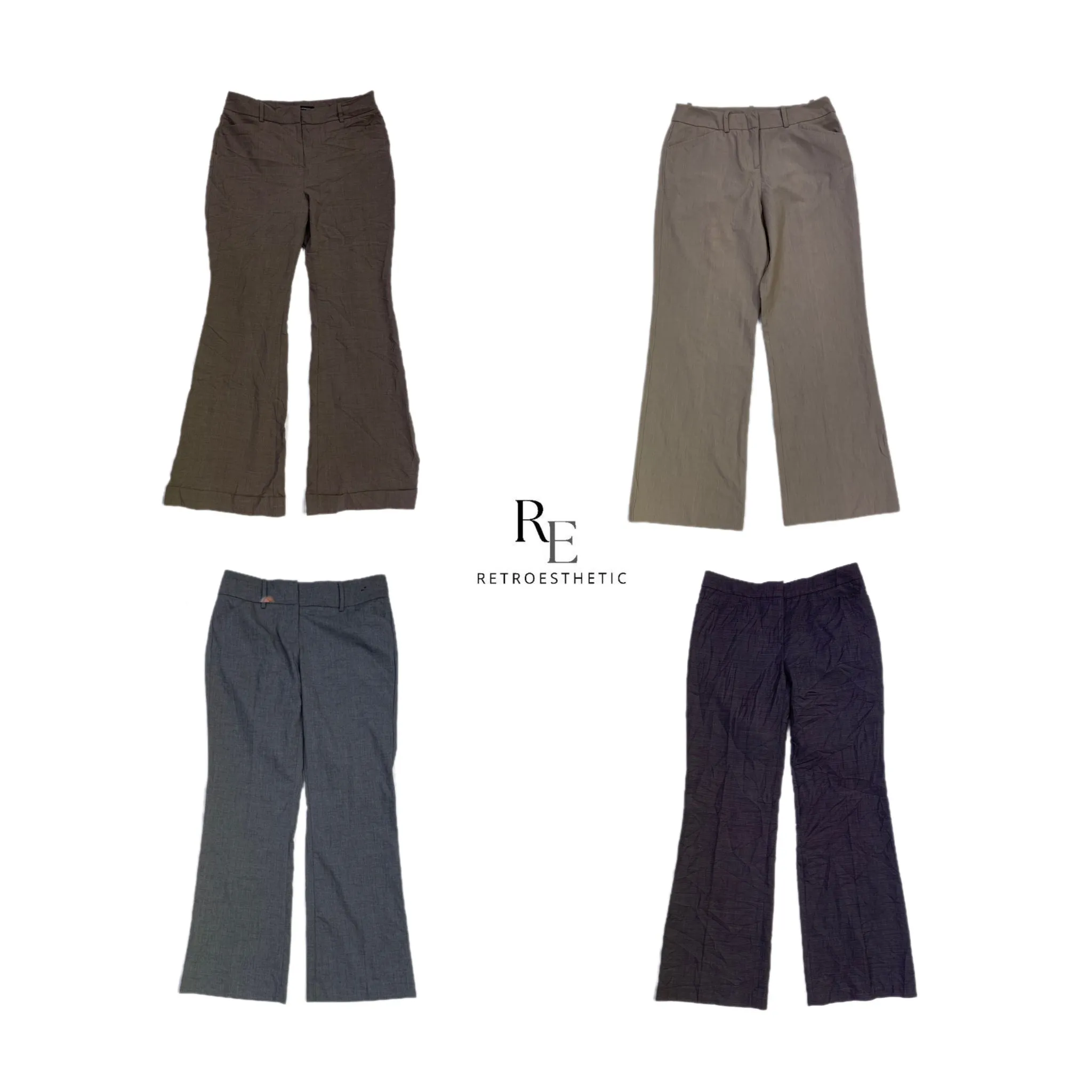 Y2k Low Rise Office Pants (DR-149)